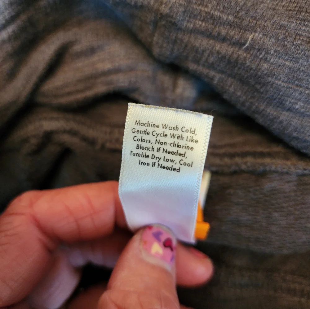 Lucy Cowl Neck Sweatshirt Dress color Grey size S - Picture 6 of 8